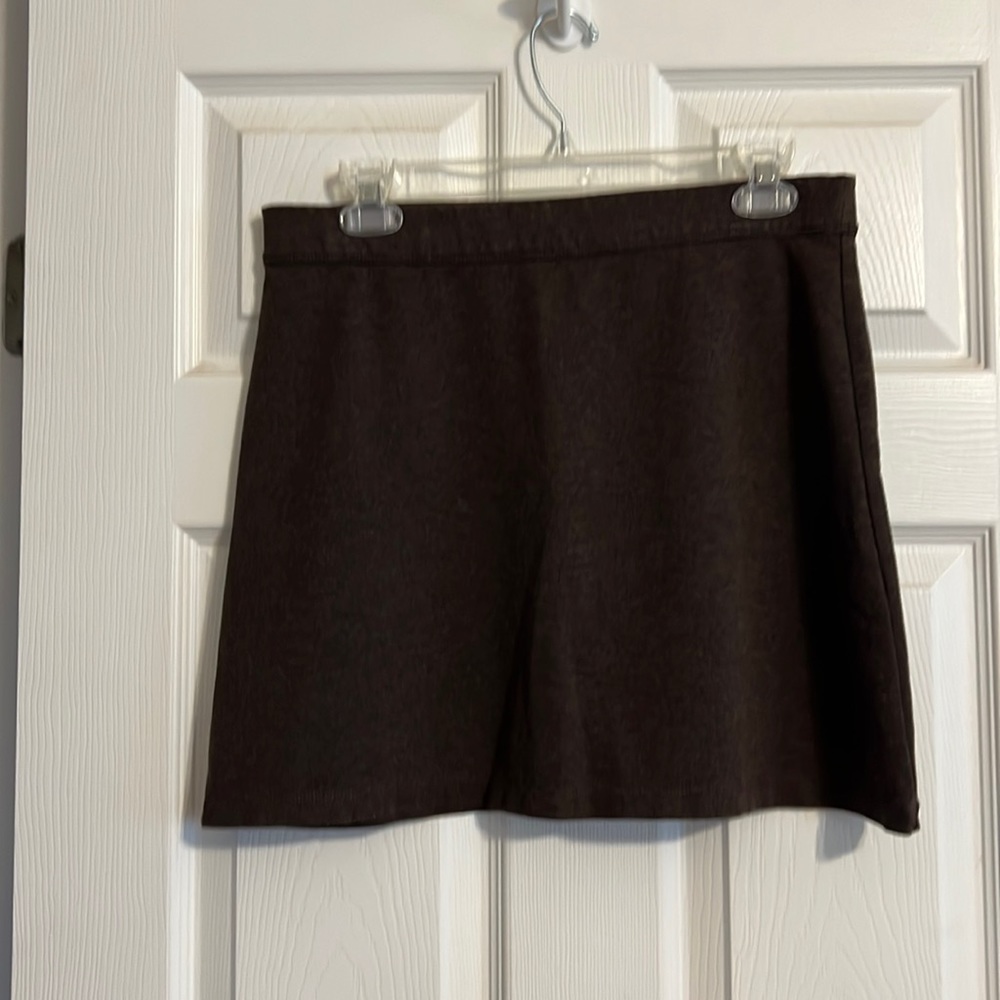 Studio M dark brown mini skirt
